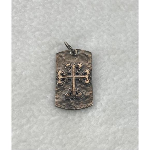 Waxing poetic dog tag charm - Picture 1 of 1